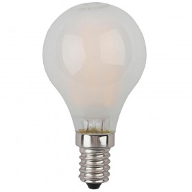 Лампа светодиодная филаментная ЭРА E14 9W 4000K матовая F-LED P45-9w-840-E14 frost Б0047027 