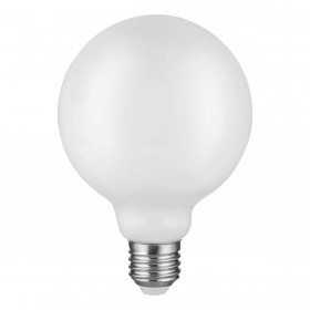 Лампа светодиодная филаментная ЭРА E27 12W 2700K опал F-LED G95-12w-827-E27 opal Б0047036 