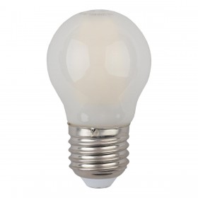 Лампа светодиодная филаментная ЭРА E27 9W 4000K матовая F-LED P45-9w-840-E27 frost Б0047030 