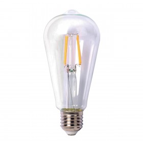 Лампа светодиодная филаментная Thomson E27 9W 4500K прямосторонняя трубчатая прозрачная TH-B2108 