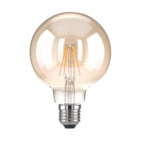 Лампа светодиодная филаментная Elektrostandard E27 6W 3300K прозрачная a048264 