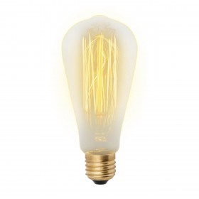Лампа накаливания Uniel E27 60W золотистая IL-V-ST64-60/GOLDEN/E27 VW02 UL-00000482 
