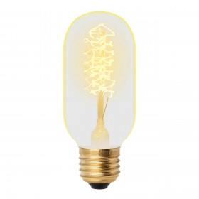 Лампа накаливания Uniel E27 40W золотистая IL-V-L45A-40/GOLDEN/E27 CW01 UL-00000486 