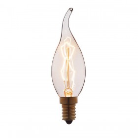 Лампа накаливания E14 40W прозрачная 3540-TW 