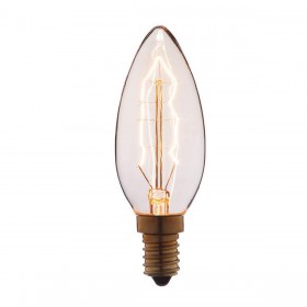 Лампа накаливания E14 60W прозрачная 3560 