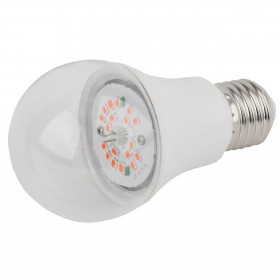 Лампа светодиодная для растений ЭРА E27 10W 1310K прозрачная FITO-10W-RB-E27-K Б0039069 