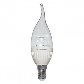 Лампа светодиодная диммируемая Наносвет E14 6,5W 2700K прозрачная LC-CDTCL-D-6.5/E14/827 L232 