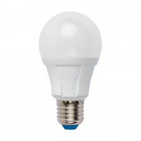 Лампа светодиодная диммируемая Uniel E27 10W 6500K матовая LED-A60 10W/6500K/E27/FR/DIM PLP01WH UL-00004285 