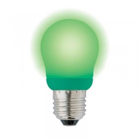 Лампа энергосберегающая Uniel E27 9W зеленая ESL-G45-9/GREEN/E27 03039 