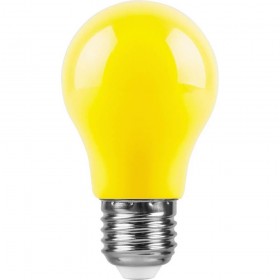 Лампа светодиодная Feron E27 3W желтая LB-375 25921 