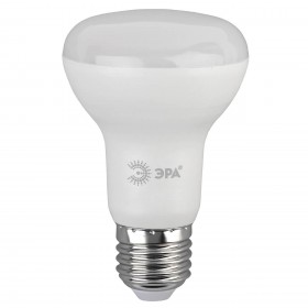 Лампа светодиодная ЭРА E27 8W 4000K матовая ECO LED R63-8W-840-E27 Б0050299 