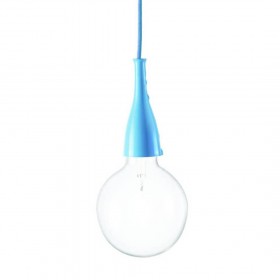 Подвесной светильник Ideal Lux Minimal SP1 Azzurro 063614 