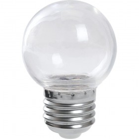 Лампа светодиодная Feron E27 1W 6400K прозрачная LB-37 38120 